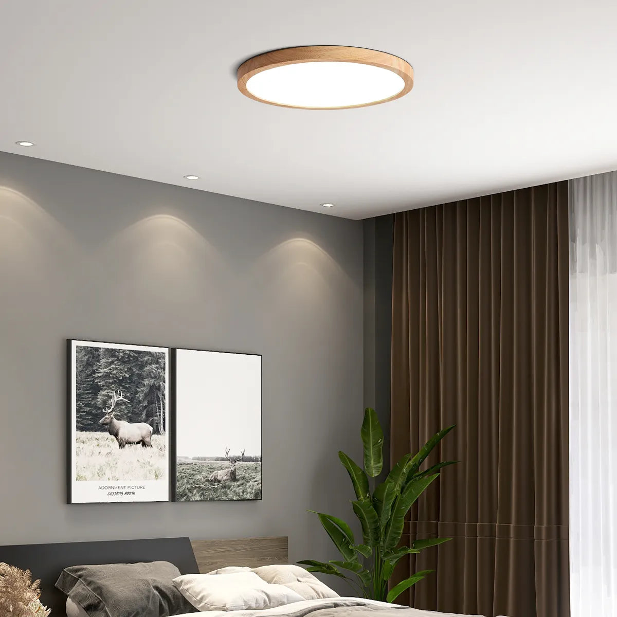 Modern Round Dimmable Ceiling Light